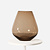 Vase the World Glazen vaas Tasman beige (20 x 22 cm)