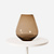 Vase the World Glazen vaas Tasman beige (18 x 20 cm)