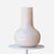 Vase the World Glazen vaas Seim ivoorwit (25,5 x 37 cm)