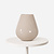 Vase the World Glazen vaas Tasman ivoorwit (18 x 20 cm)
