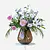 FloraWorks Zijden boeket Lina Beau