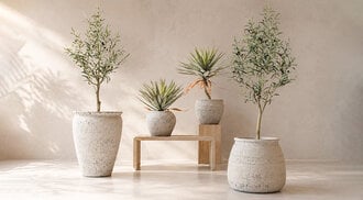 Japandi interieur met een mediterrane touch