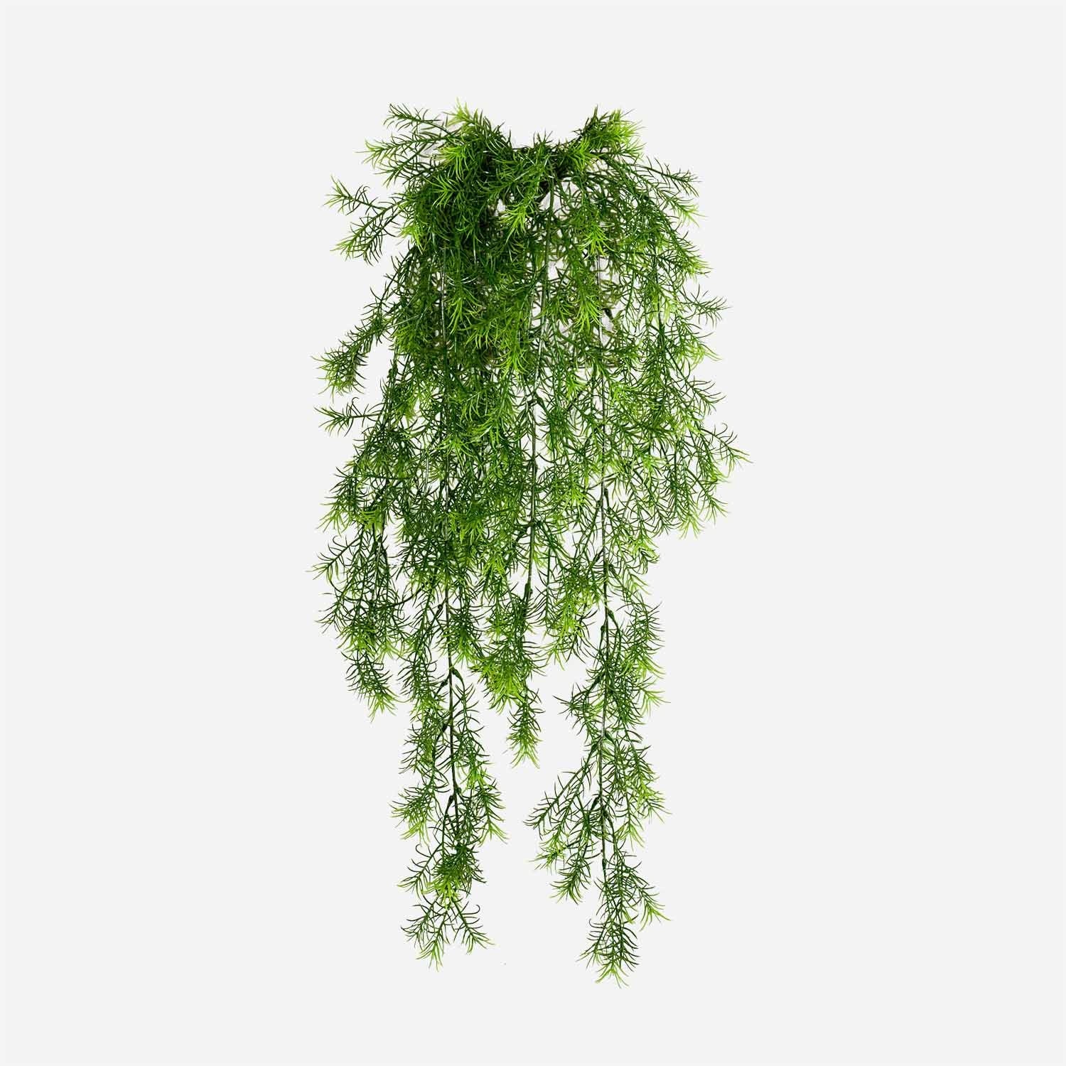 FloraWorks Kunstplant hangend Asparagus Sprengeri (75 cm)