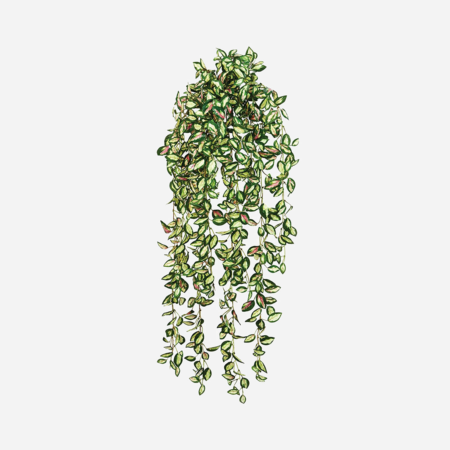 FloraWorks Kunstplant hangend Hoya groengeel (95 cm)