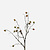 FloraWorks Kunsttak Bramen groenroze (74 cm)