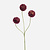 FloraWorks Kunstbloem Dahlia donkerpaars (68 cm)