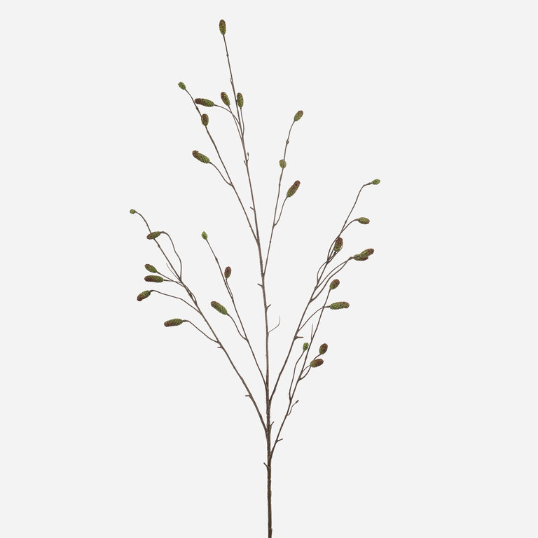Kunststeel Sanguisorba met groene bloemen is een kunststeel met een natuurgetrouwe uitstraling en een lengte van 105 cm.