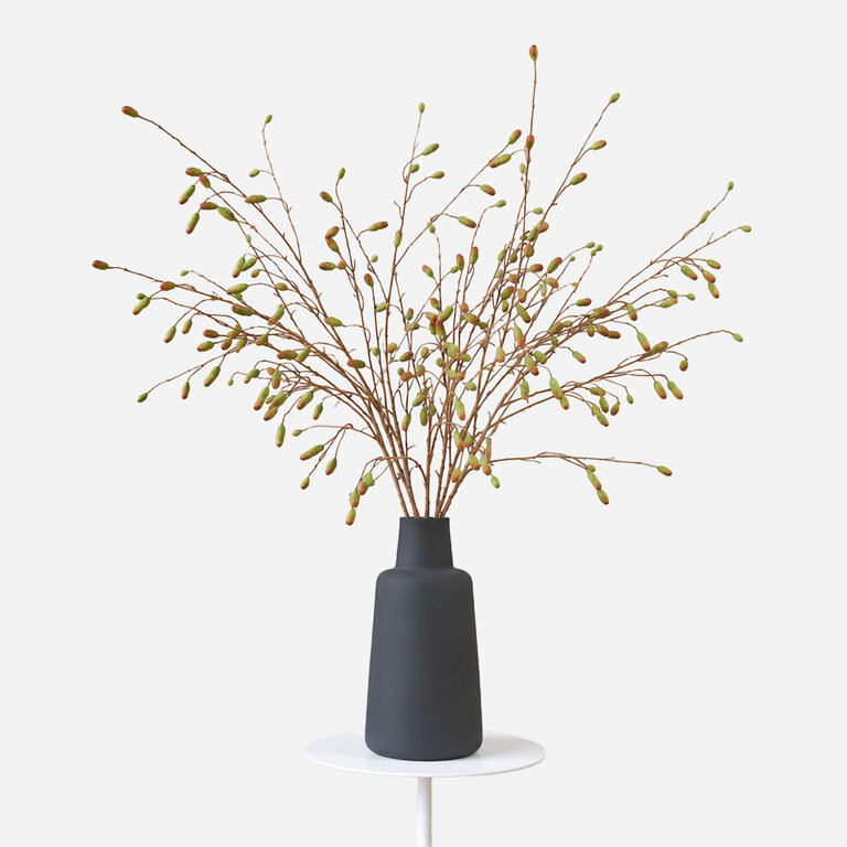 Kunstboeket Terra Sage is een luchtig en sereen boeket met groene sanguisorba takken.