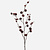 FloraWorks Kunsttak Kastanje donkerpaars (98 cm)