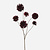 FloraWorks Kunstbloem Dahlia donkerpaars (110 cm)