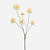 FloraWorks Kunstbloem Dahlia wit (110 cm)