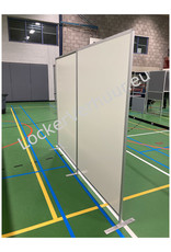 LockerVerhuur.eu Afzetwand - 120cm. breed / 185 cm. hoog
