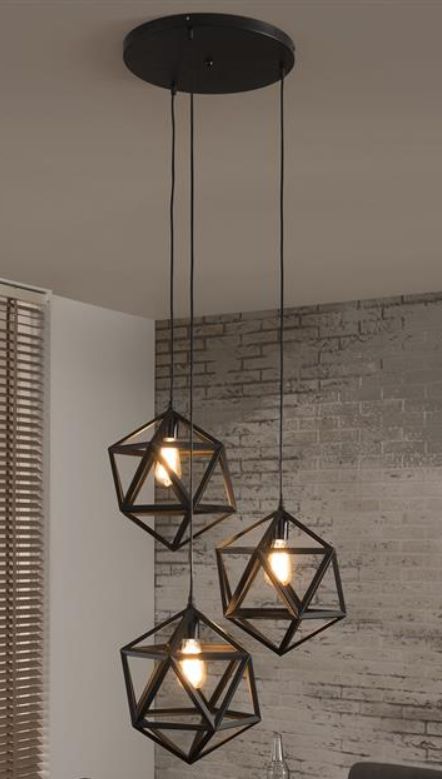 Pendant lamp 3L Triangle-1
