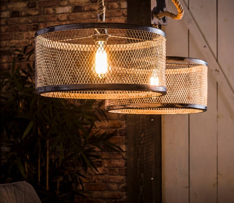 Harde wind Marxisme bellen Hanglamp mesh verstelbaar touw | Hanglamp mesh verstelbaar touw