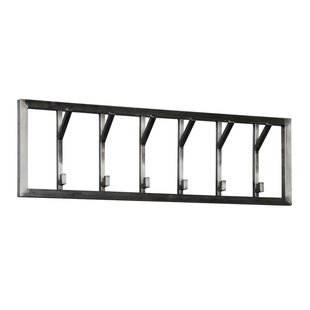 Coat rack stainless steel | 6 hooks