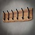 Coat rack Edge | 2x6 hooks