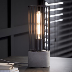 Table Lamp Cylinder Wire Frame