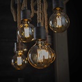 Pendant lamp 7L Rope