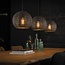 Hanglamp 3xø26cm Armor half rond