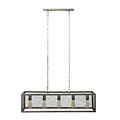 Pendant lamp 5L Rectangle Grid