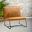 Fauteuil Charlie Adore Cognac 1,5-zits