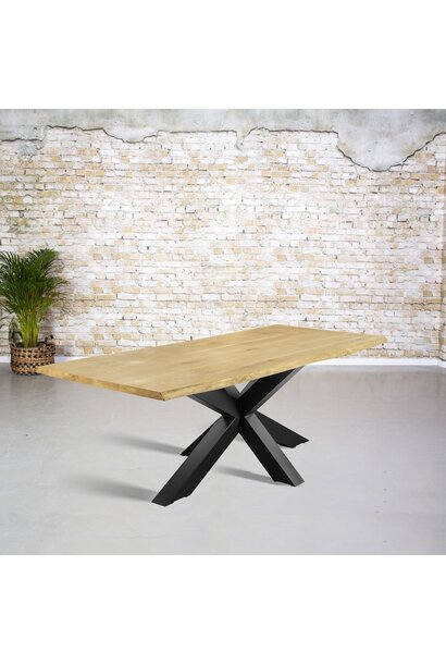 Solid oak table | Matrix leg 10x10cm