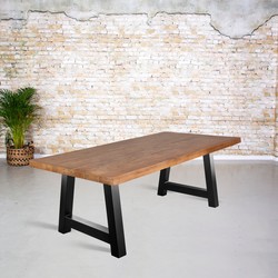 Esstisch Mangoholz | A-Fuß