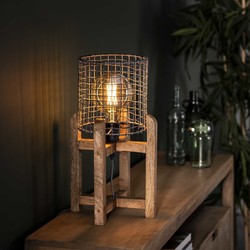 Table lamp Sandro Wooden Frame