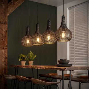 Pendant lamp 4L Alexandro Cone