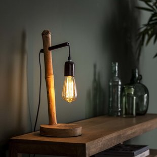 Table lamp Puma Bamboo Cyclone 1L