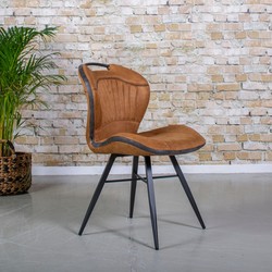 Dining chair Splash Cognac