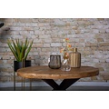 Salontafel Bennie Ø90 cm | Mangohout
