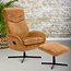 Relaxfauteuil Waylon Cognac