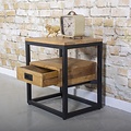 Side table Leo 45 cm | 1 drawer