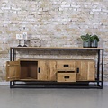 Sideboard Leo 180 cm | 3 Türen | 2 Schubladen