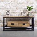 TV cabinet Leo 110 cm | 2 drawers