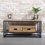 TV-meubel Leo 110cm met 2 lades