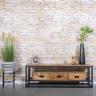 TV cabinet Leo 150 cm | 3 drawers