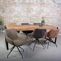 Dining table Brev Mango wood 140 cm to 220 cm