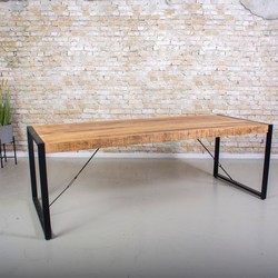 Dining table Brev Mango wood 140 cm to 220 cm
