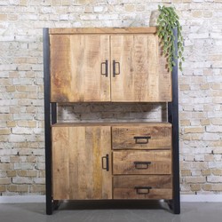 Buffet cupboard Brev | 3 doors | 3 drawers