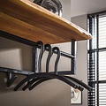 Coat rack Julia | 6 hooks | Hat shelf