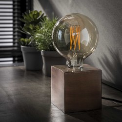 Block table lamp