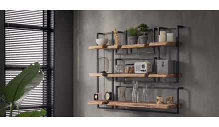 Wall shelves