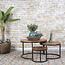 Salontafelset Loes | 3 tafels