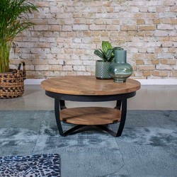 Salontafel Alsa ø70cm | Mangohout