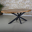 Eettafel Bram mangohout ovaal