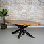 Eettafel Louis mangohout ovaal