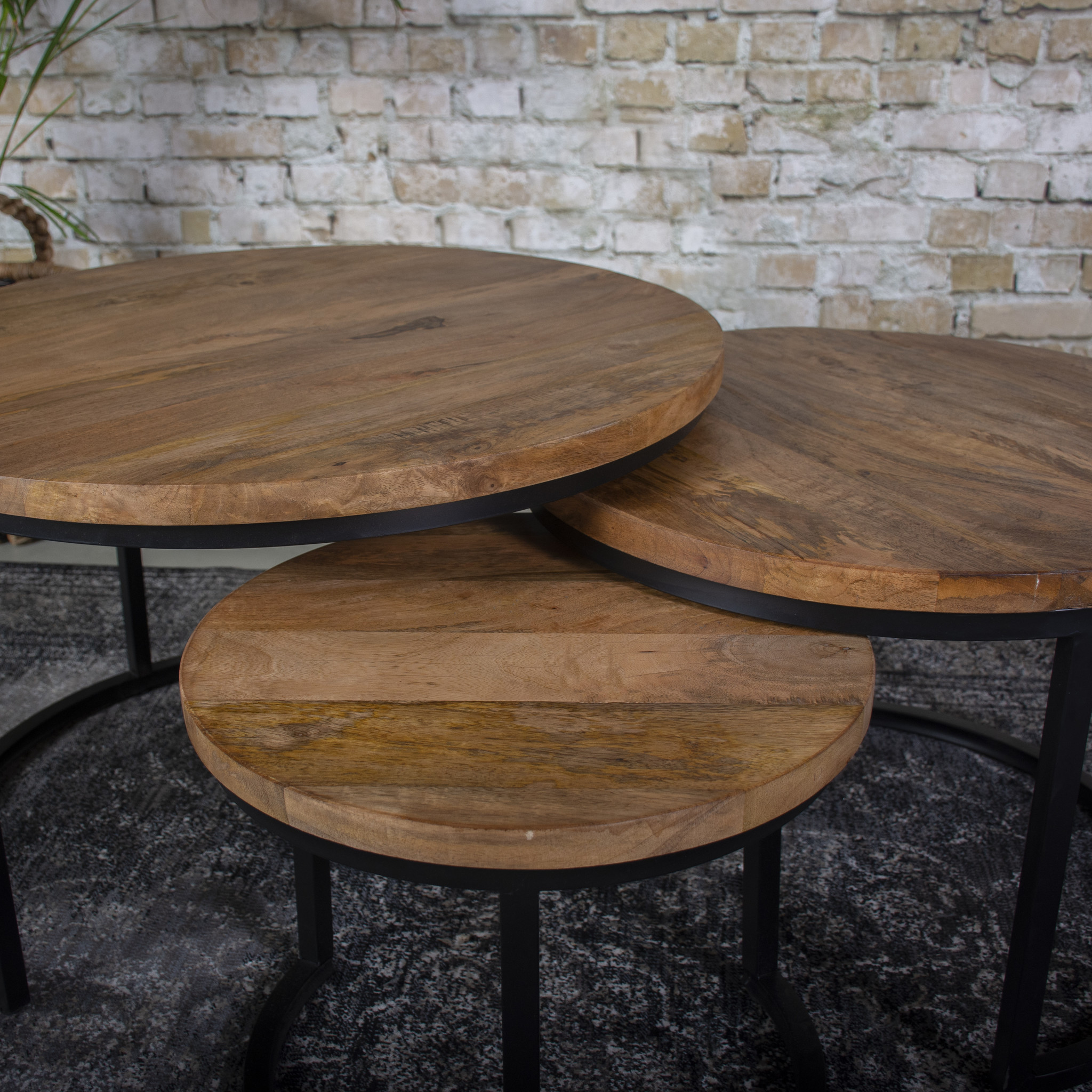Coffee table set Isa | 3 tables