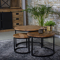 Coffee table set Isa | 3 tables